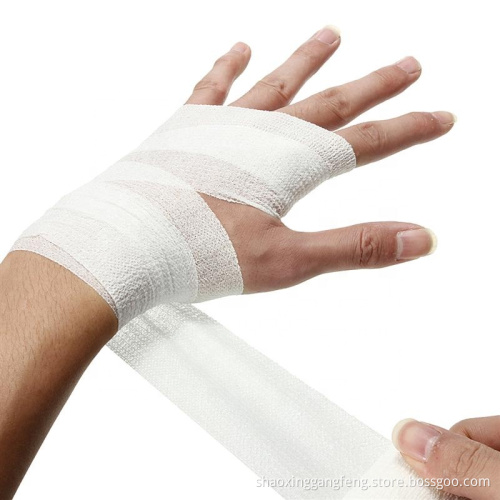 Colorful self-adhesive non-woven cohesive elastic bandage